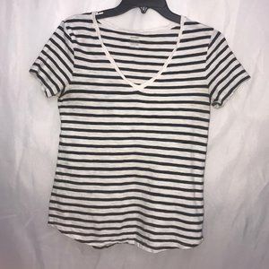 Old Navy striped T-shirt Black/White